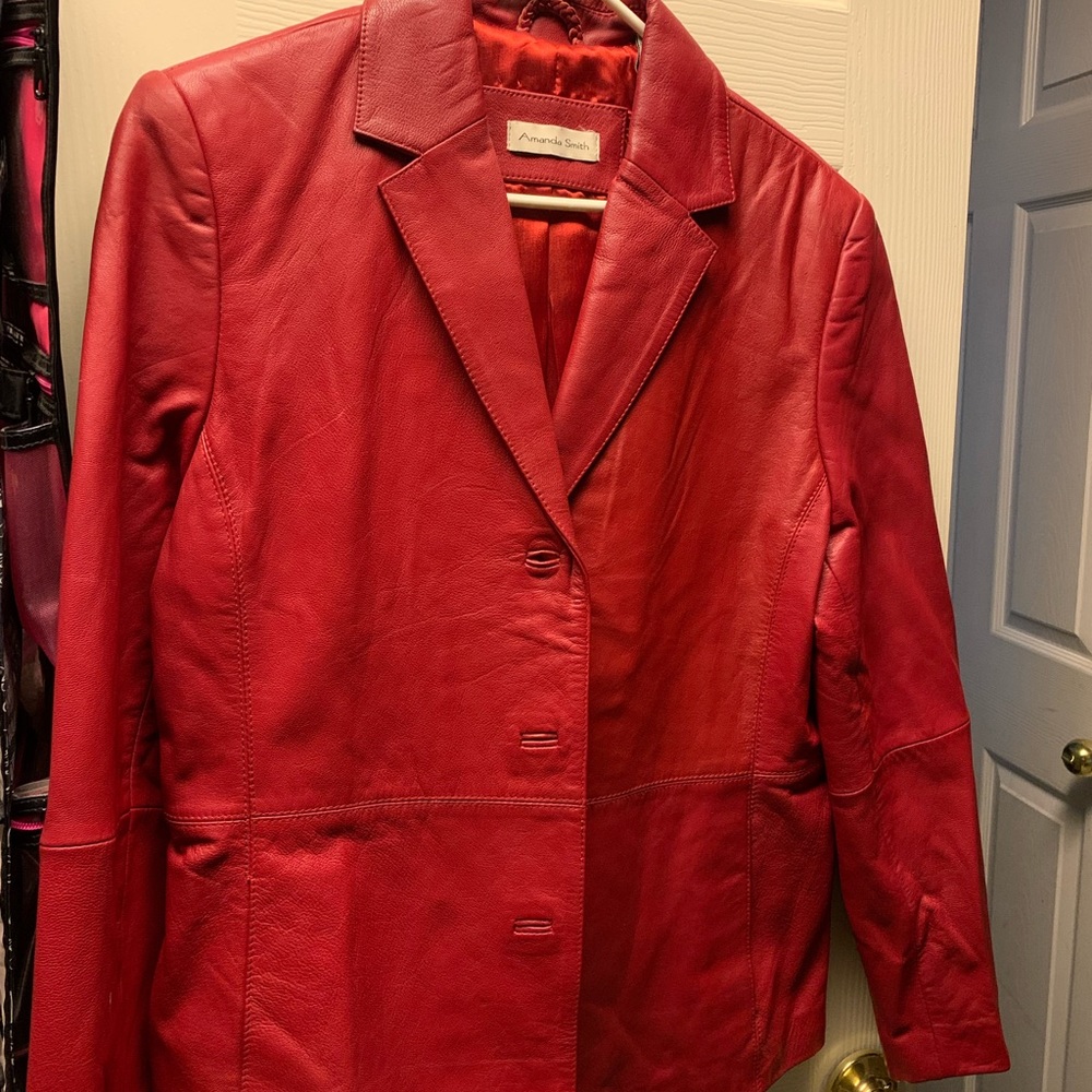 Red Leather Jacket